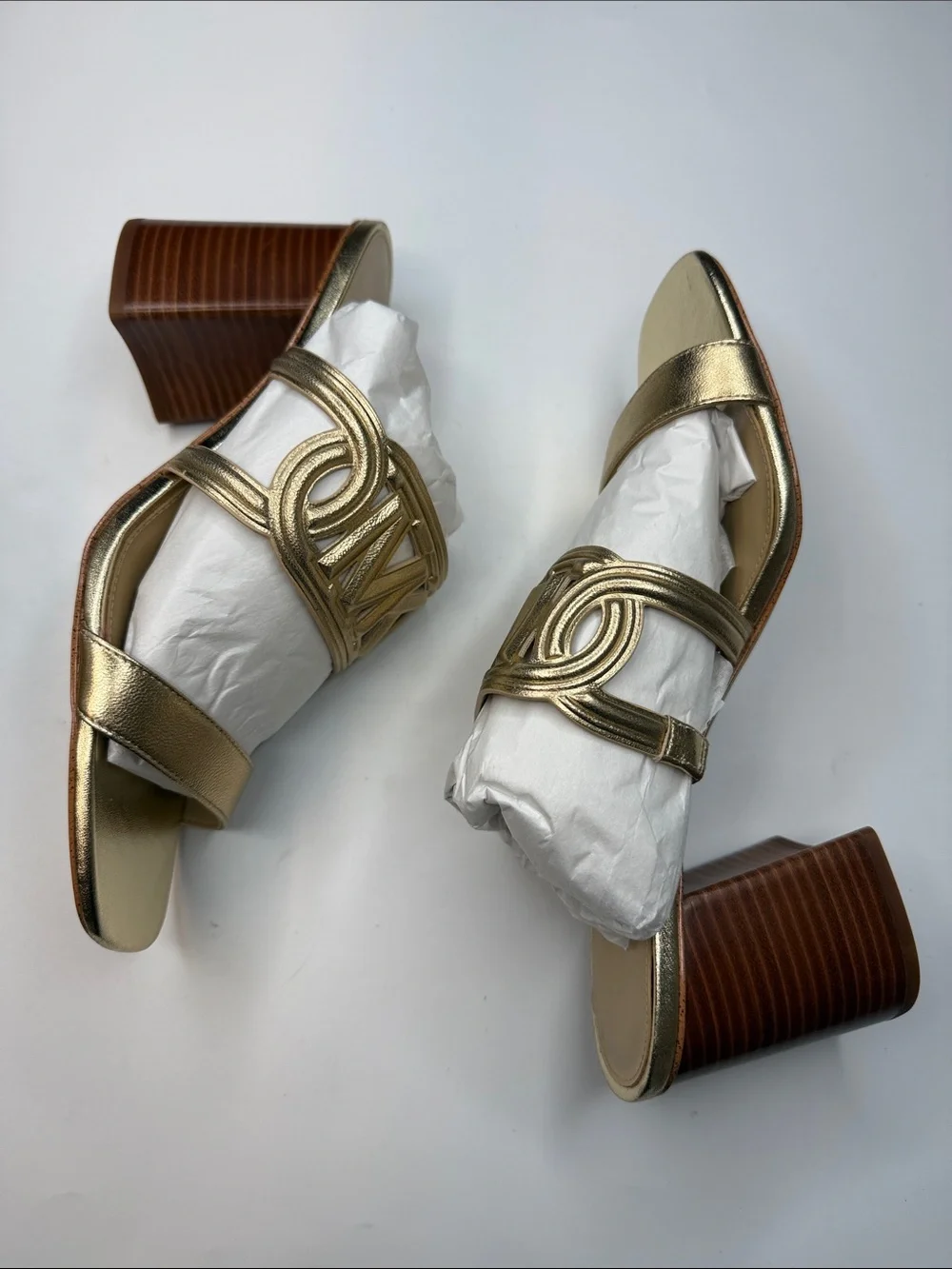 MICHAEL Michael Kors Women's Alma Mid Sandals Size 9.5